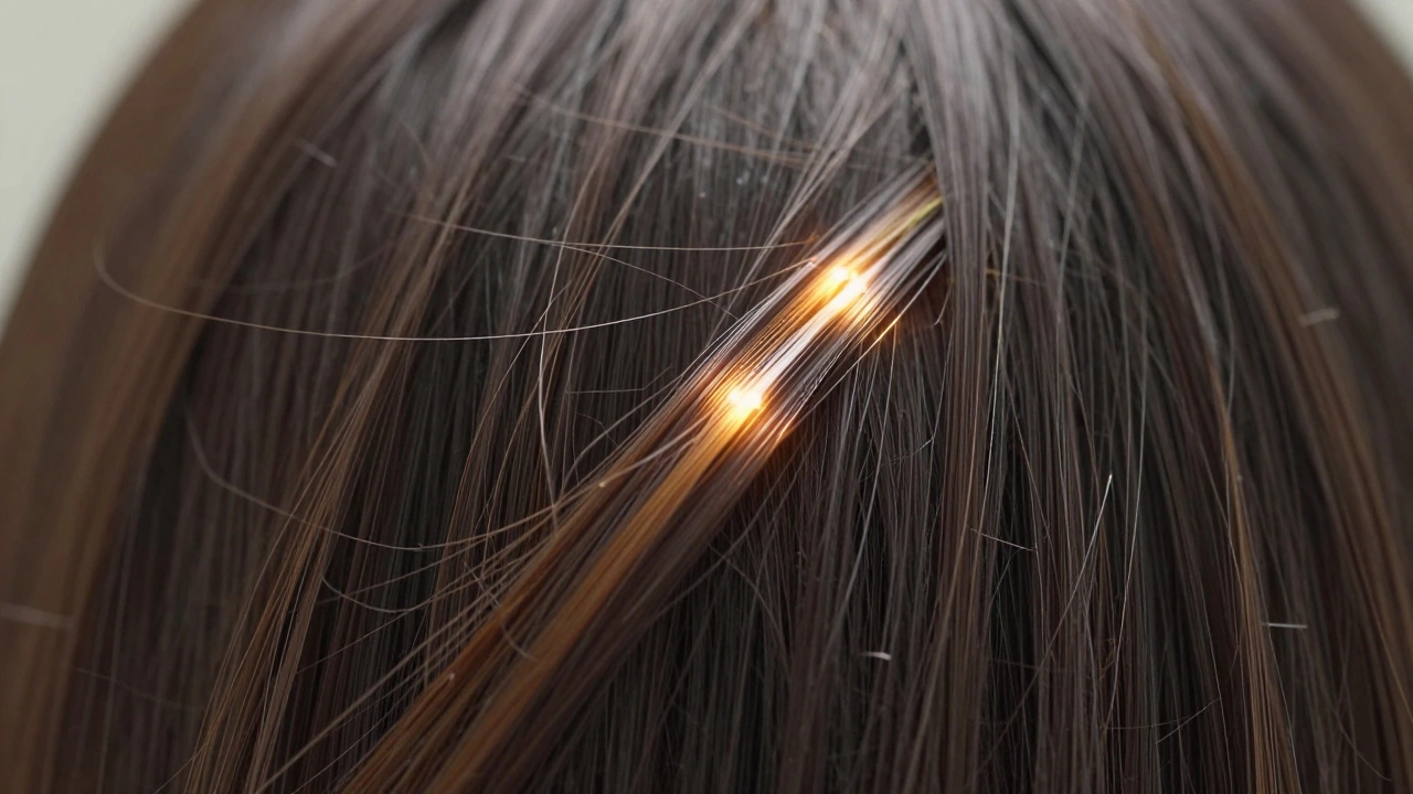 Co je to vlasový keratin a proč ho používají lidi s poškozenými vlasy?