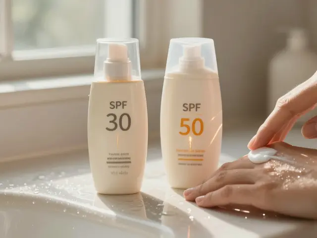 Rozdíl mezi SPF 30 a 50: co skutečně znamená ochrana proti slunci