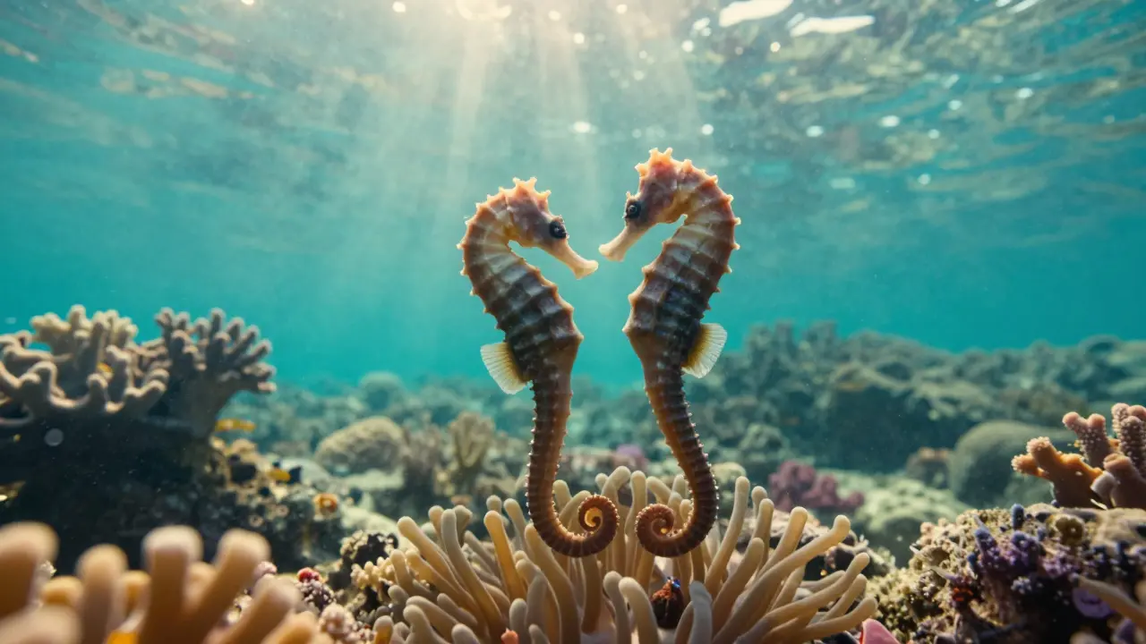 Jak se páří mořský koník a co to má k kolagenu?