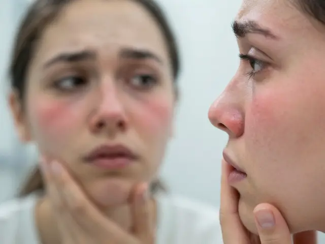 Červené fleky na obličeji: Co znamenají a jak se jich zbavit?