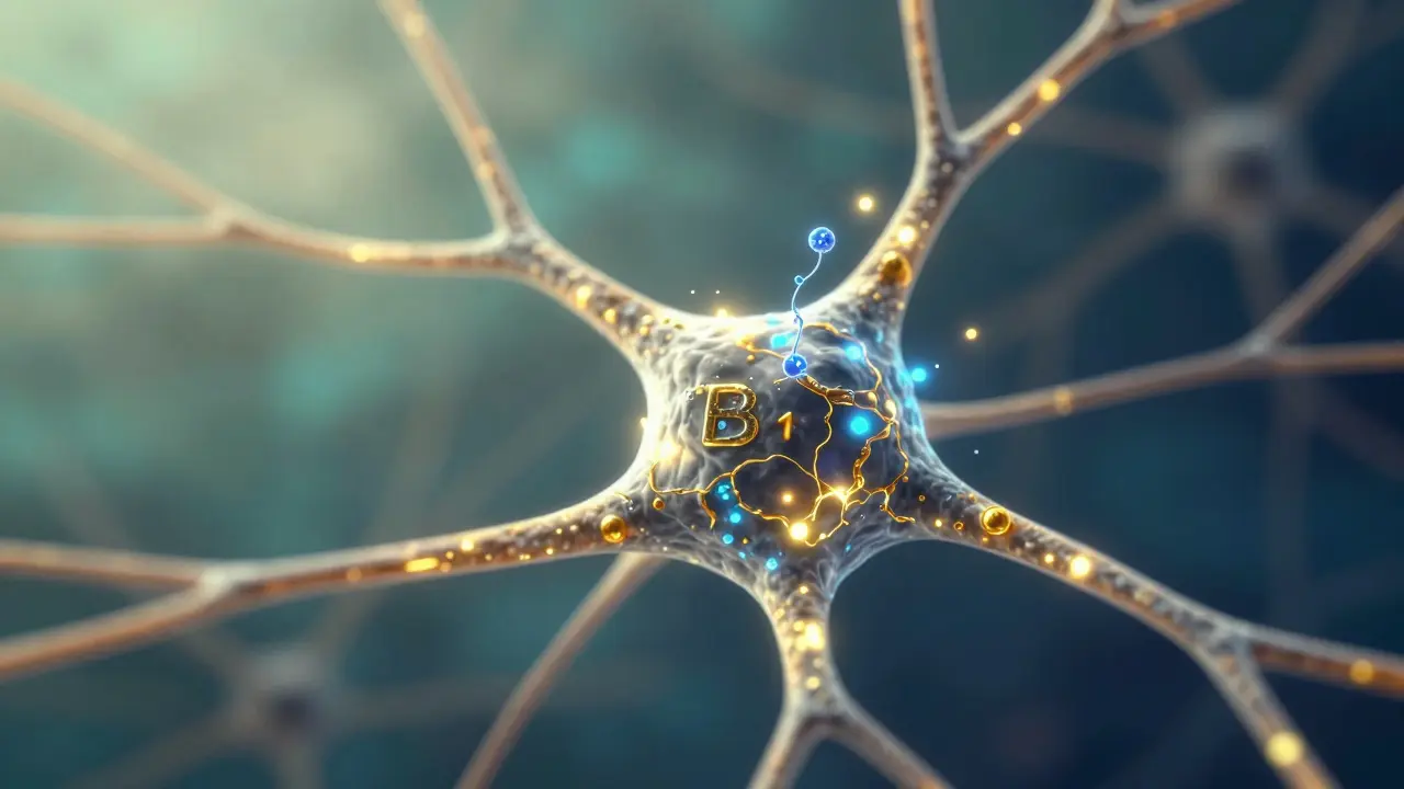 Umělecký obraz regenerace neuronů a obnovy mozkových spojení během detoxu.