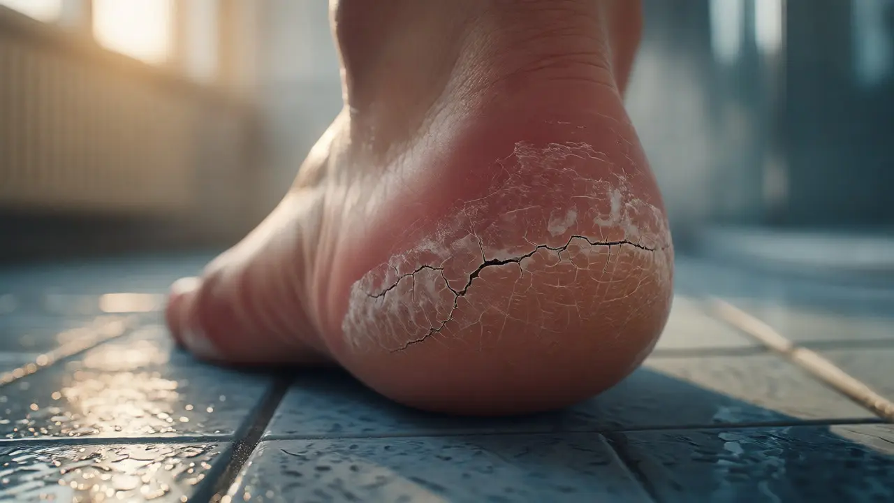 Proč praská kůže na patách? Příčiny a řešení